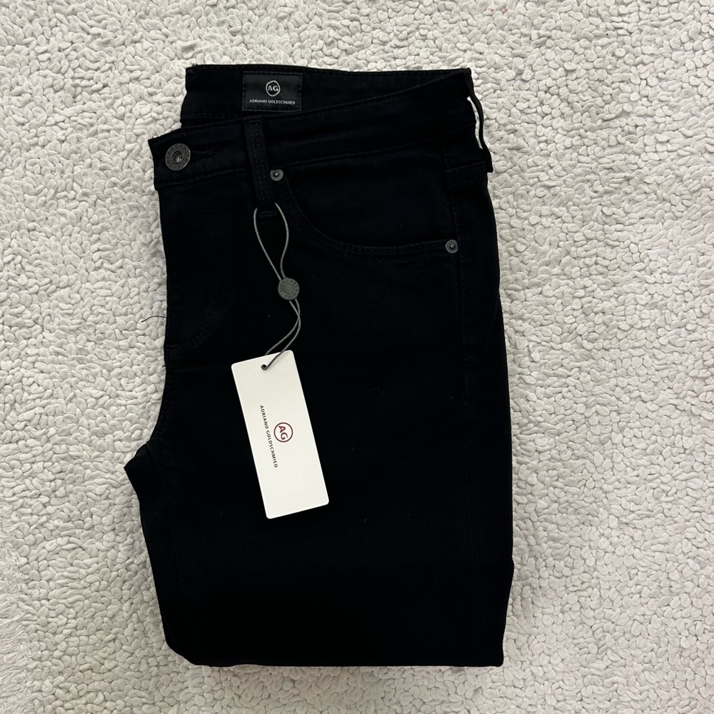 AG Legging Ankle Super Skinny Jean Black